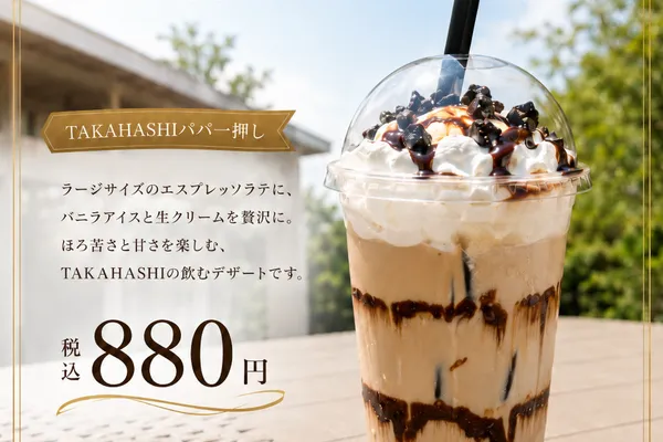 贅沢ラテ  大きいサイズでバッチリ