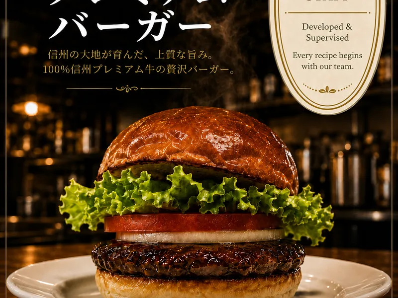 プレミアムバーガー  登場 !!