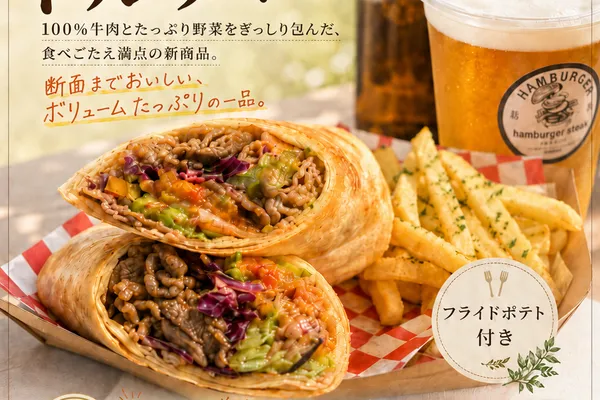 まんぷくトルティーヤ 　　　　ボリュームバッチリ